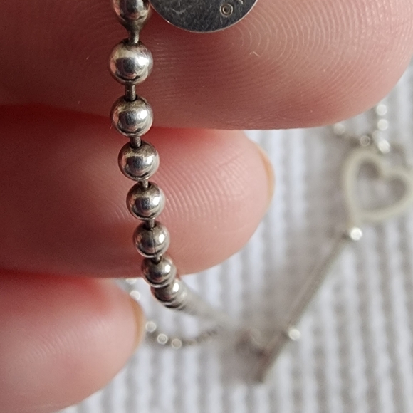 Tiffanys retired Large Key with bubble chain - Picture 3 of 3